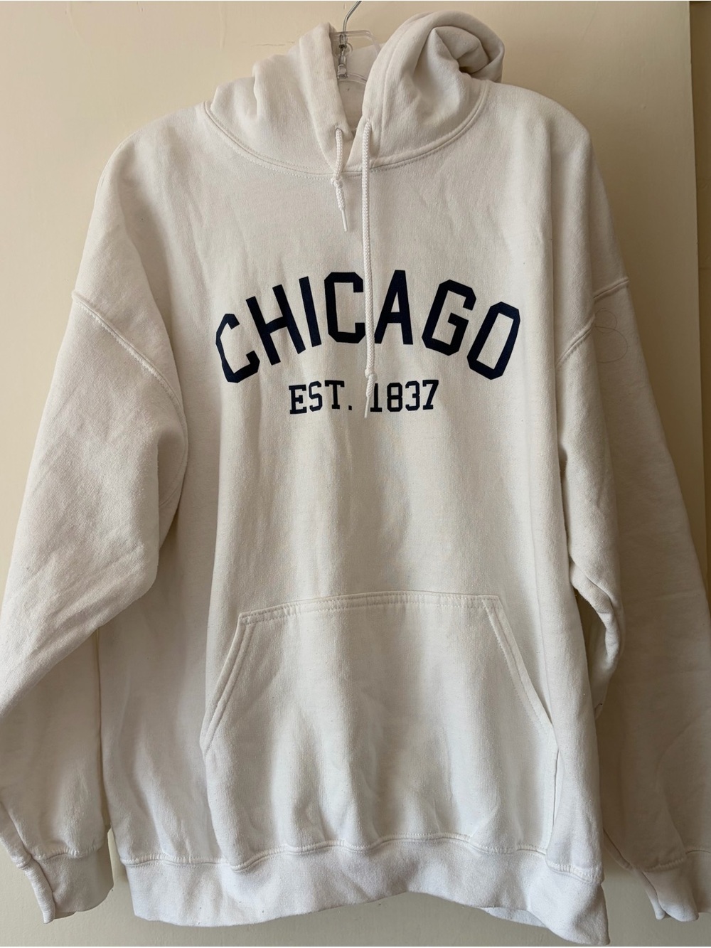 Unisex XL Chicago Est. 1837 Pullover Hoodie